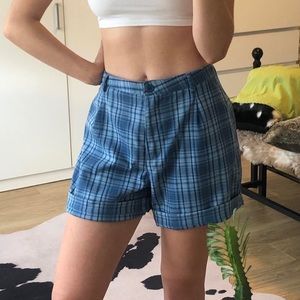 Brandy Melville Blue Amelia Shorts New